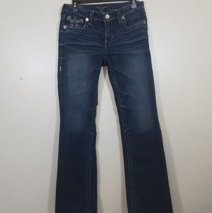 Big Star Miki Dark Wash Jean's 27 Short